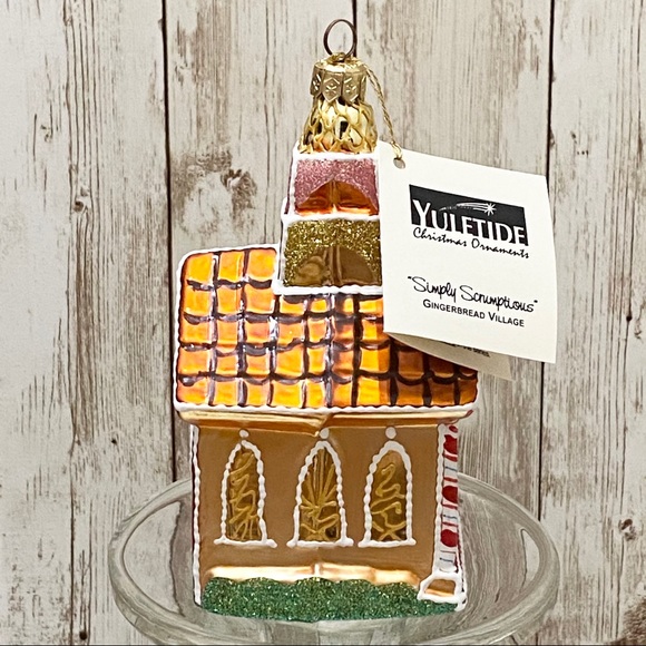 Yuletide Gingerbread Village Christmas Ornament - Picture 2 of 16